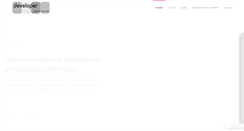 Desktop Screenshot of developer.com.br