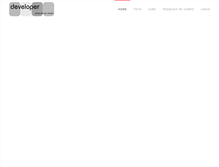 Tablet Screenshot of developer.com.br