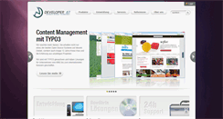 Desktop Screenshot of developer.at