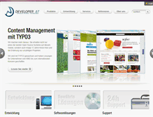 Tablet Screenshot of developer.at